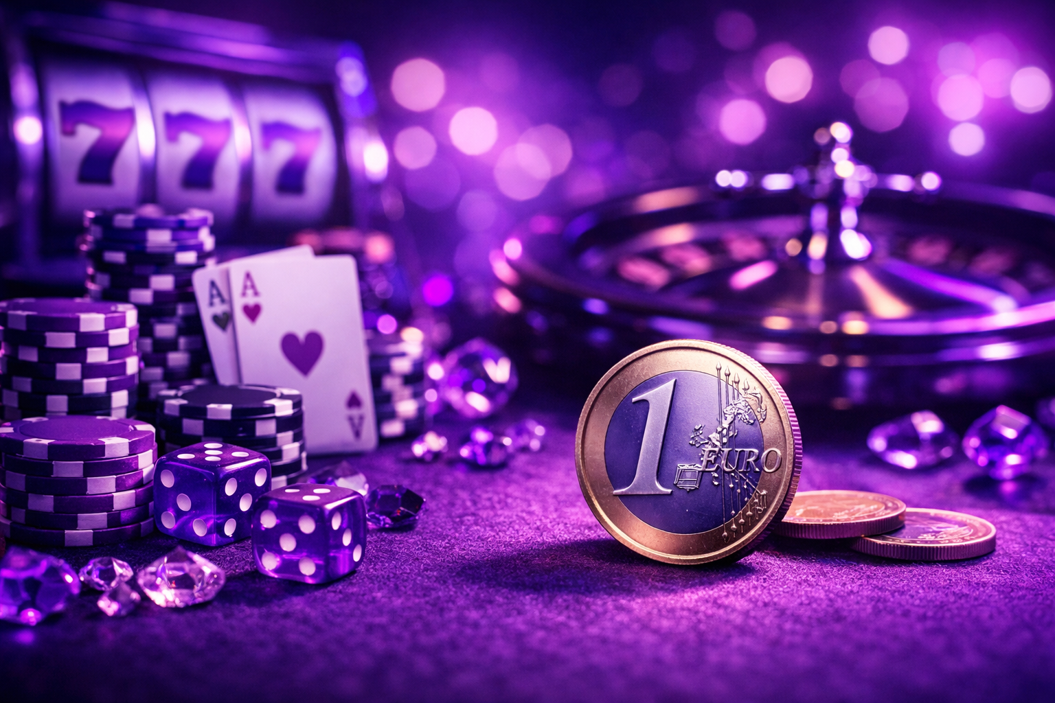 Online kasína s vkladom 1 €