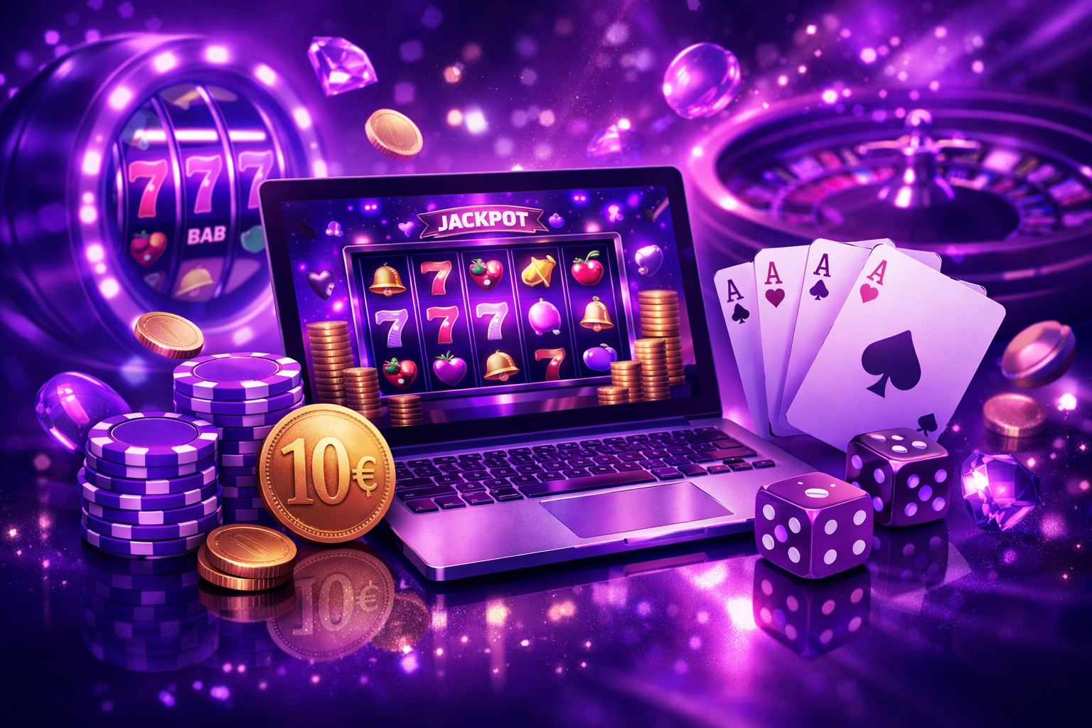 Online kasína s vkladom 10 €